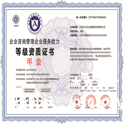企業(yè)咨詢管理企業(yè)服務(wù)能力等級資質(zhì)證書招標(biāo)投標(biāo) 重點咨詢服務(wù)